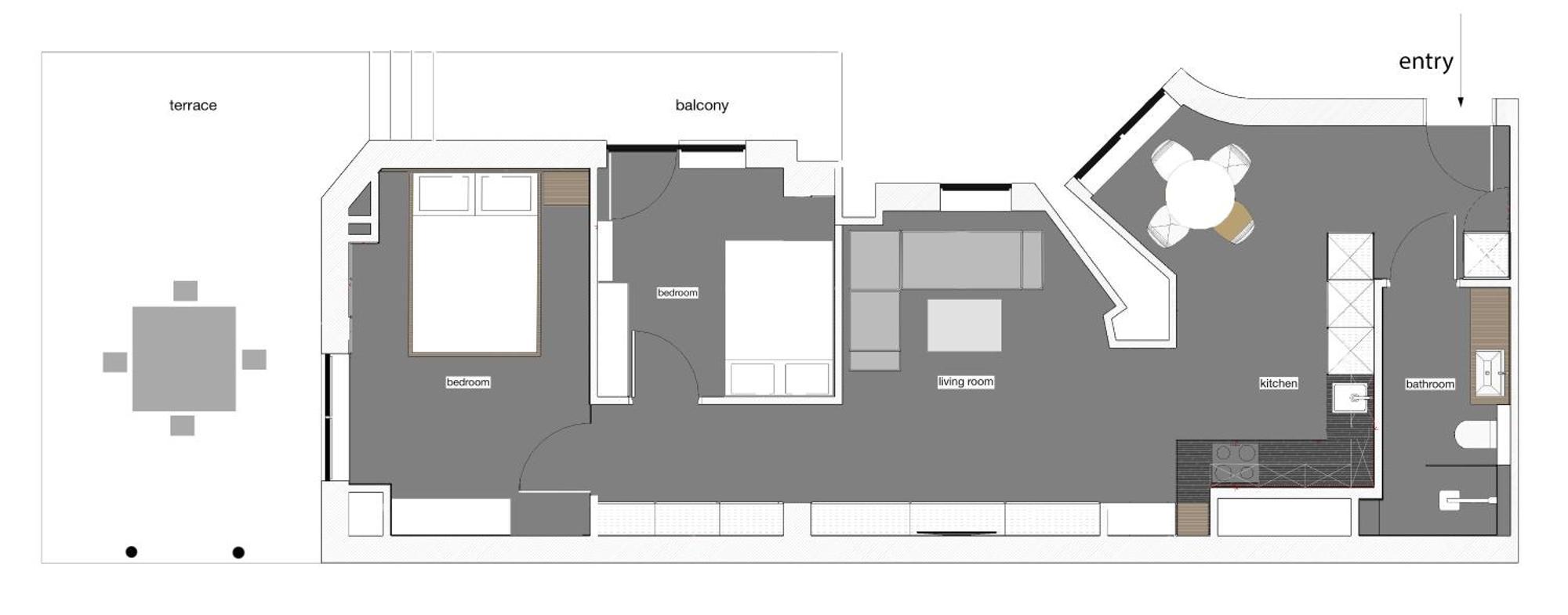 Art Room Boutique Apartment Краков Экстерьер фото